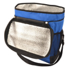 Eco Friendly Custom Logo Meal Cool Bag Cold Thermo Food Delivery Insulated Lunch Cooler Bag Rigid with Aluminium Foil