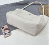 New Arrival Plain Fashion Women Shoulder Bag Large Canvas Handbag Leisure Canvas Tote Bag