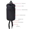 Bike Phone Holder Bag Frame Phone Bag Bicycle Handlebar Water Bottle Holder Bag Waterproof Cup Drink Holder