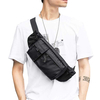 Large Capacity Designer Black Nylon Fanny Pack for Women And Man Travel Sports Running Bum Waist Bag
