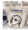 Wholesale Fashion Custom Printing Logo Canvas Handbag Cotton Shoulder Tote Shopping Bags Reusable Canvas Bag