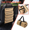 Multi-Purpose Roll Up Tool Bag Organizer Canvas Storage Hanging Rolling Pouch Kit for Wrench Motorcycle Cars Screwdriver Cab