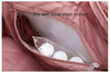 Designer Nylon Quilt Puffer Duffle Bag Gym Sports Yoga Mat Carrying Bag Waterproof Puffy Clutch Bag