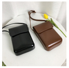 Genuine full grain leather small cell phone crossbody mobile phone bags cases waterproof pouch wallet purse bags for women cheap 