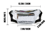 Leopard Fanny Packs PU Leather Bumbag Women Belt Bag Cute Waist Pack with Adjustable Belt for Rave, Festival, Travel, Party