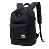 Custom Unisex Black Laptop School Backpack with Usb Charging Port College School Bookbag Lightweight Casual Daypack