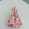 Lovely Printing Wrist Knot Bag Small Ladies Wallet Handbag Lightweight Fashion Purse Hand Bag