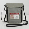 Utility Small RFID Passport Hang Bag ID Card Credit Card Holder Travel Phone Bag With PVC See Through Pocket