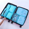custom 7pcs packing cubes for travel foldable travel organizer packing cubes set for men and women