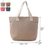 Custom Large Thermal Insulated Leak Proof Eco-friendly Canvas Picnic Lunch Cooler Bags