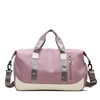 New Style Of Convenient Sports Pink Duffle Gym Bag With Shoe Compartment