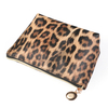 Custom Promotional Cosmetic Bag Man Women Travel Cosmetics Bags with Leopard Grain Cosmetic Bag