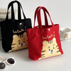 Custom Print Cotton Canvas Tote Bag Wholesale Factory Price Promotional Totebags for Shopping Travel