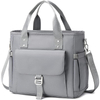 Water Resistant Large Insulated Leak-Proof Lunch Box Reusable Lunch Tote Cooler Bag for Women with Shoulder Strap