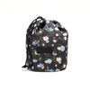 Ladies Fashion Beauty Travel Round Drawstring Cosmetic Kit Custom Logo Makeup Bags Portable Make Up Organizer Makeup Bag