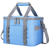 Outdoor Picnic Hiking Leakproof Customize Logo Soft Tote Thermal Cooler Bags Insulated Lunch Bag With Handles