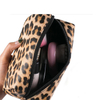 Wellpromotion New Custom Promotional Cosmetic Bag Women Travel Cosmetics Bags with Leopard Grain Cosmetic Bag