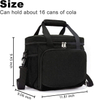 Outdoor Waterproof Large Capacity Portable 16 Cans of Leak Proof Insulated Lunch Cooler Bag Suitable for Travel And Work
