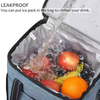 Large volume wine cooler bag portable field multi-functional incubator fresh storage picnic cooler bag