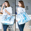 Large Insulated Custom Reusable Sublimation Printing Grocery Shopping Tote Bag, Waterproof Insulated Cooler Bags
