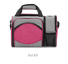 Personalized Cooler Bag Insulated Portable Fabric Thermal Cooler Wine Bag Logo Customized with Tableware Pockets