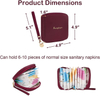 Sanitary Napkin Storage Bags Cosmetic Bags Or Pouches for Women Lipstick And Small Cosmetics Designer Makeup Bag