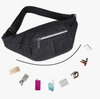 Fashion Design Large Fanny Pack Belt Bag Mens Women Waist Bag for Sports Travel
