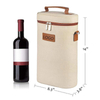 Large capacity portable water resistance custom sling cooler bag wine bottle cooler bag insulated wine cooler bags