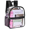 Custom Waterproof Clear Mini Backpack Heavy Duty Transparent Backpack for Work School Sports