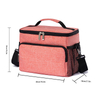Portable Custom Logo Large Picnic Bag Wine Bottle Food Thermal Lunch Tote Bag Insulated Cooler Bags for Wholesale