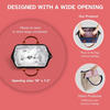 custom leakproof insulated cooler bag with side pockets reusable large lunch box bag for women men