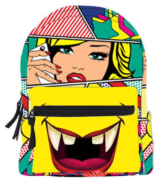 Summer New Oxford Backpack 3D Digital Print Mini Satchel And Women Casual Light Backpack