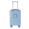 Customized Logo Trolley Bags Lightweight Women ABS+PC Suitcase