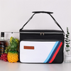 Travel Shoulder Cooler Bag Lunch Thermal Insulated PEVA Waterproof Custom Pattern Beer Food Picnic Cooler Bag