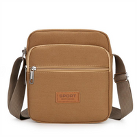 Hot Sell Canvas Sling Bag for Men Durable Factory Price China Manufacturer Cotton Canvas Sling Bag Chest