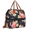 Wholesale Printing Double Deck Lunch Bags Women Insulated Lunch Box Cooler Tote Bag Organizer For Work