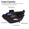 Customised Logo Running Belt Fanny Packs Boys Fashion Young Waist Bag Pouch Large Capacity Travel Waist Bag