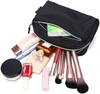 Rainbow Zipper Designer Cosmetic Bag Nylon Waterproof Lightweight Small Travel Cosmetic Organizer for Women And Girls