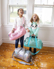 Kids Overnighter Duffel Bags for Boys & Girls Practice Or Overnight Travel Mini Cute Duffle Bag for Girls Glitter