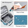 Custom Print Reusable Lunch Bag with Shoulder Strap Leakproof Insulated Cooler Tote Bag for Men Women