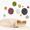Bread Bags Homemade Reusable Food Storage containers Artisan Bread Bags Rice Grain Natural Cloth Bags