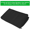 custom logo car trunk organizer with lid heavy duty collapsible car organizer storage with multi cooler compartment