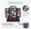 Portable Luggage Trolley Sleeve Sports Duffel Bag with Custom Logo Toiletry Pouch Custom Print Tote Duffel Bag Gym