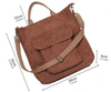 Multi-functional Custom Logo Corduroy School Bags for Women Book Pad Storage Corduroy Crossbody Tote Bag