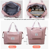 Sports Duffel Bag with Custom Logo Gym Bags with Custom Print Weekend Overnight Bag with Shoe Compartment