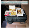 Large Space Collapsible Car Seat Back Organizer with Lid Multi-purpose Tool Storage SUV Car Boot Trunk Organizer