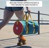 Stylish Unisex Fitness Sports Duffel Bags Barrel Waterproof Travel Yoga Overnight Men Sport Gym Bag Duffle