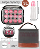 Breastmilk Cooler Bag Insulated Thermal Bag For Large Baby Bottles Heavy Duty Baby Bottle Tote Bag