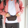 Men And Women Fits Passport Running Belt Fanny And Waist Pack Travel Belt RFID Blocking Money Safe Waist Bag