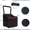 BSCI Manufacturers Car Back Seat Organizer Rear Suspension Seat Storage Bag Waterproof Fabric Mini Car Trash Bag